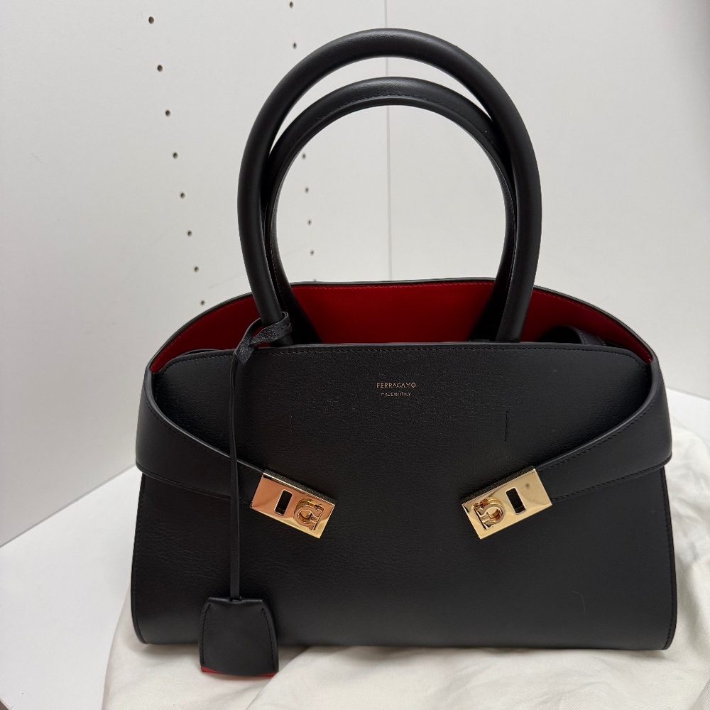 Authentic Ferragamo Small Hug Bag